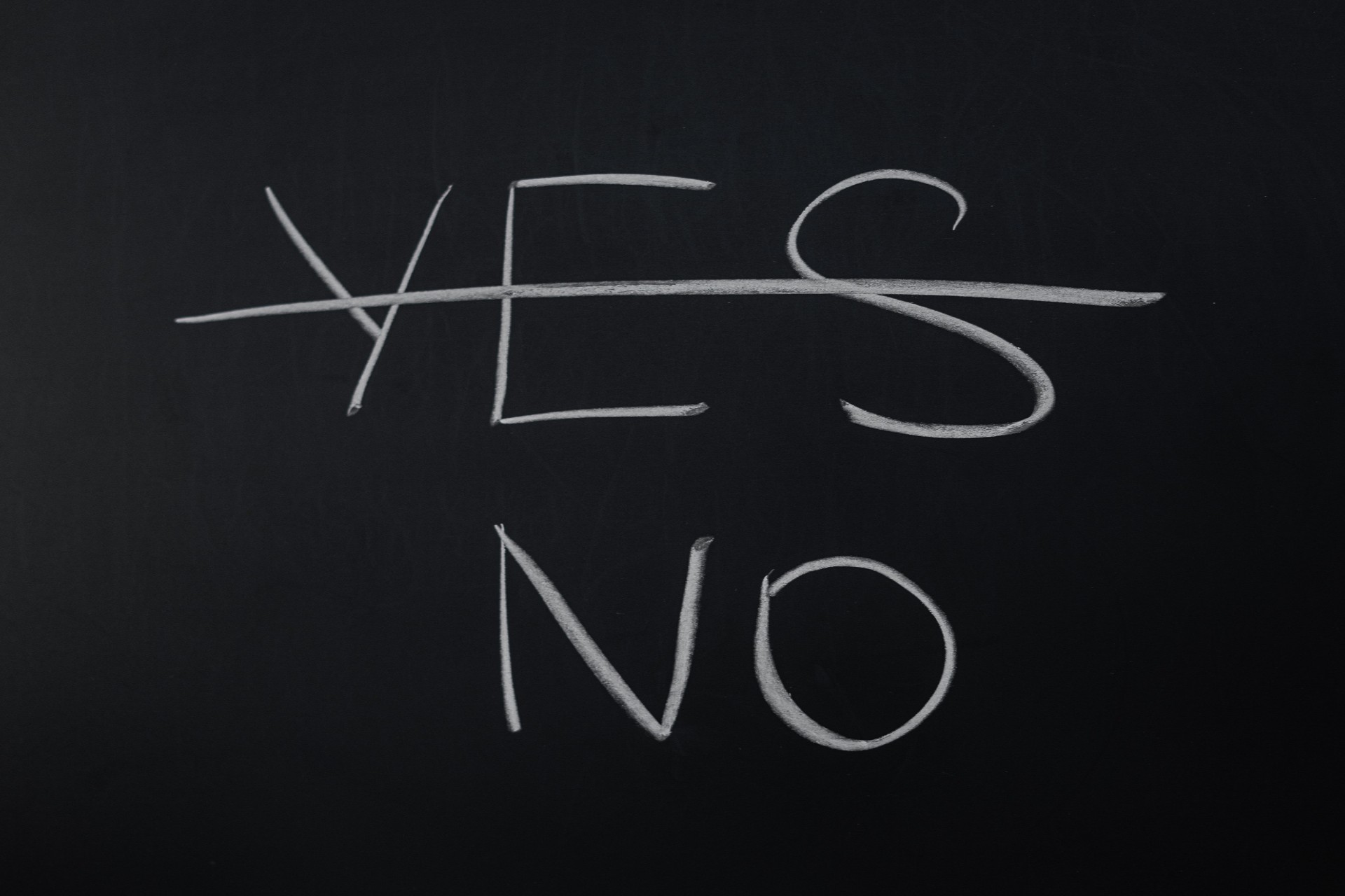 Hey! Say “No.”