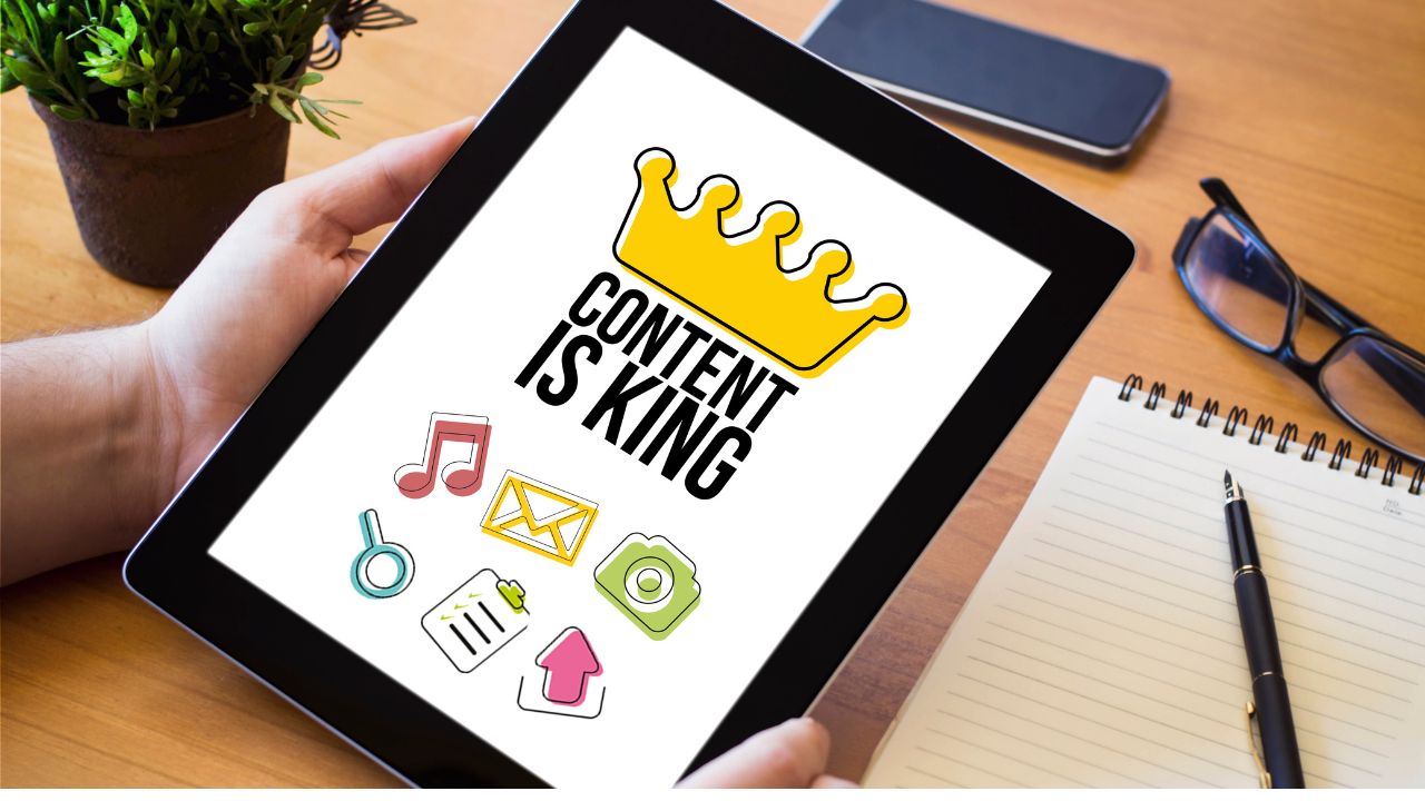content is king personal branding